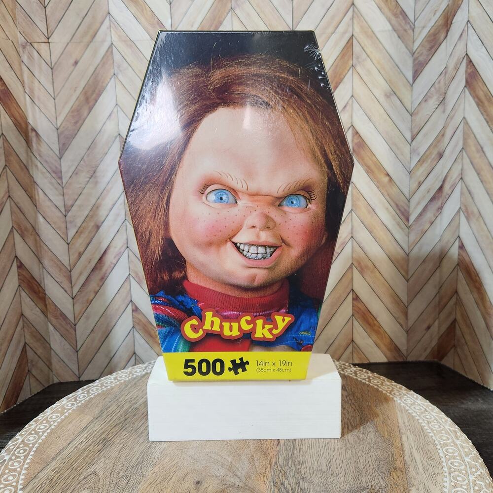 NWT Aquarius Chucky Child's Play 500 PC Puzzle